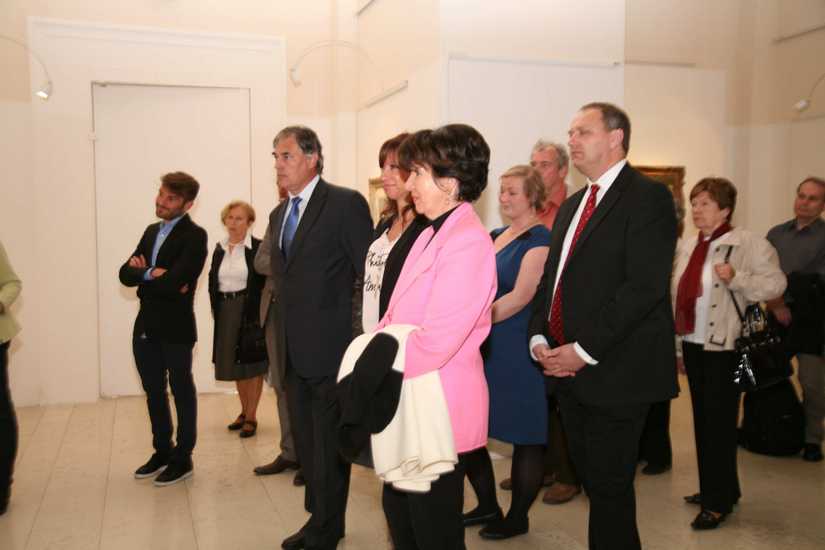 Inaugurazione mostra Kosvanec all'istituti Italiano della Cultura di Praga